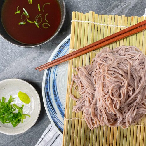 Todoroki’s Zaru Soba Inspired by My Hero Academia Gluten Free With Me