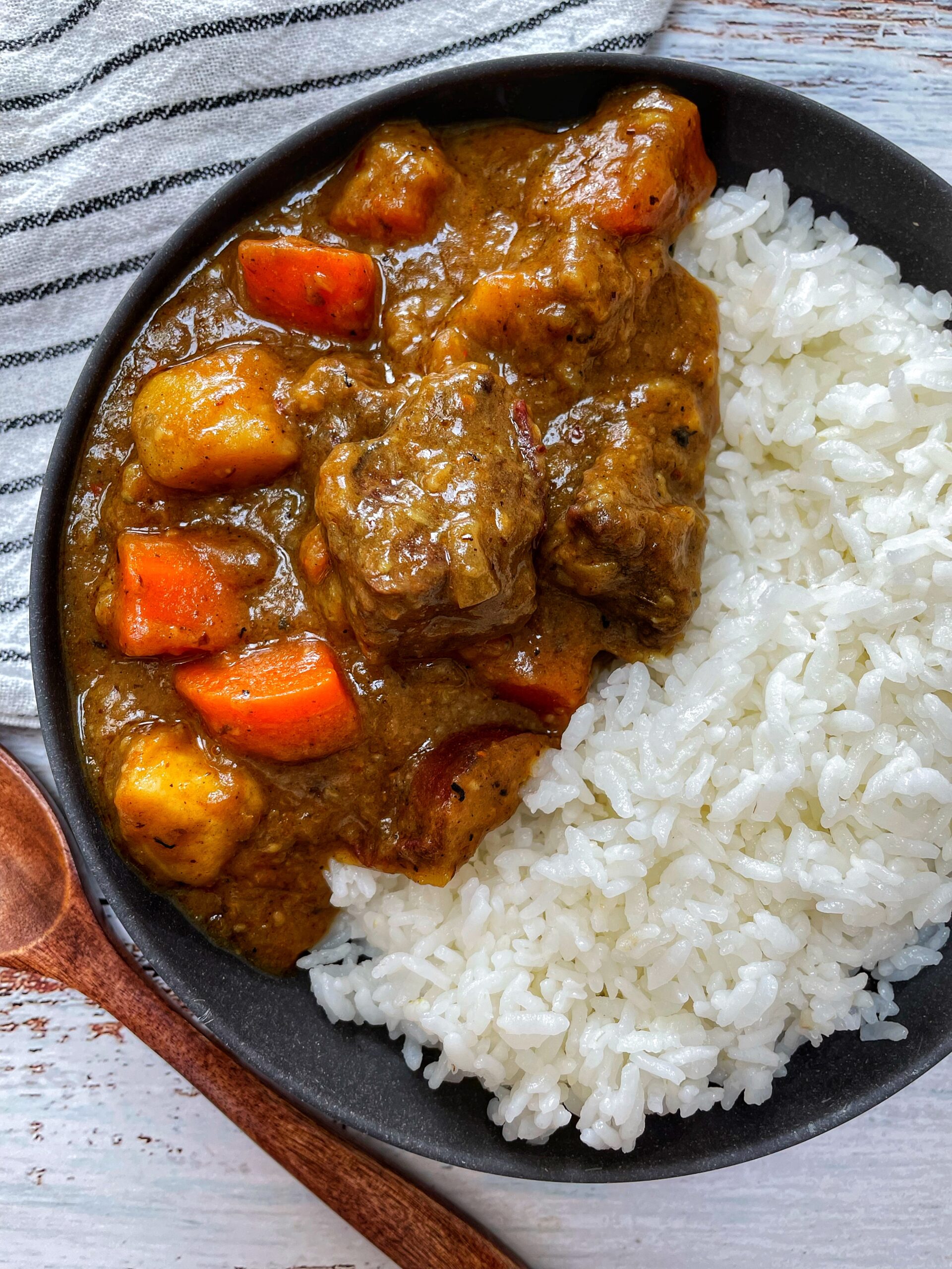 Japanese Beef Curry Rice: Inspired by Haikyu!! (gluten free) - Gluten ...