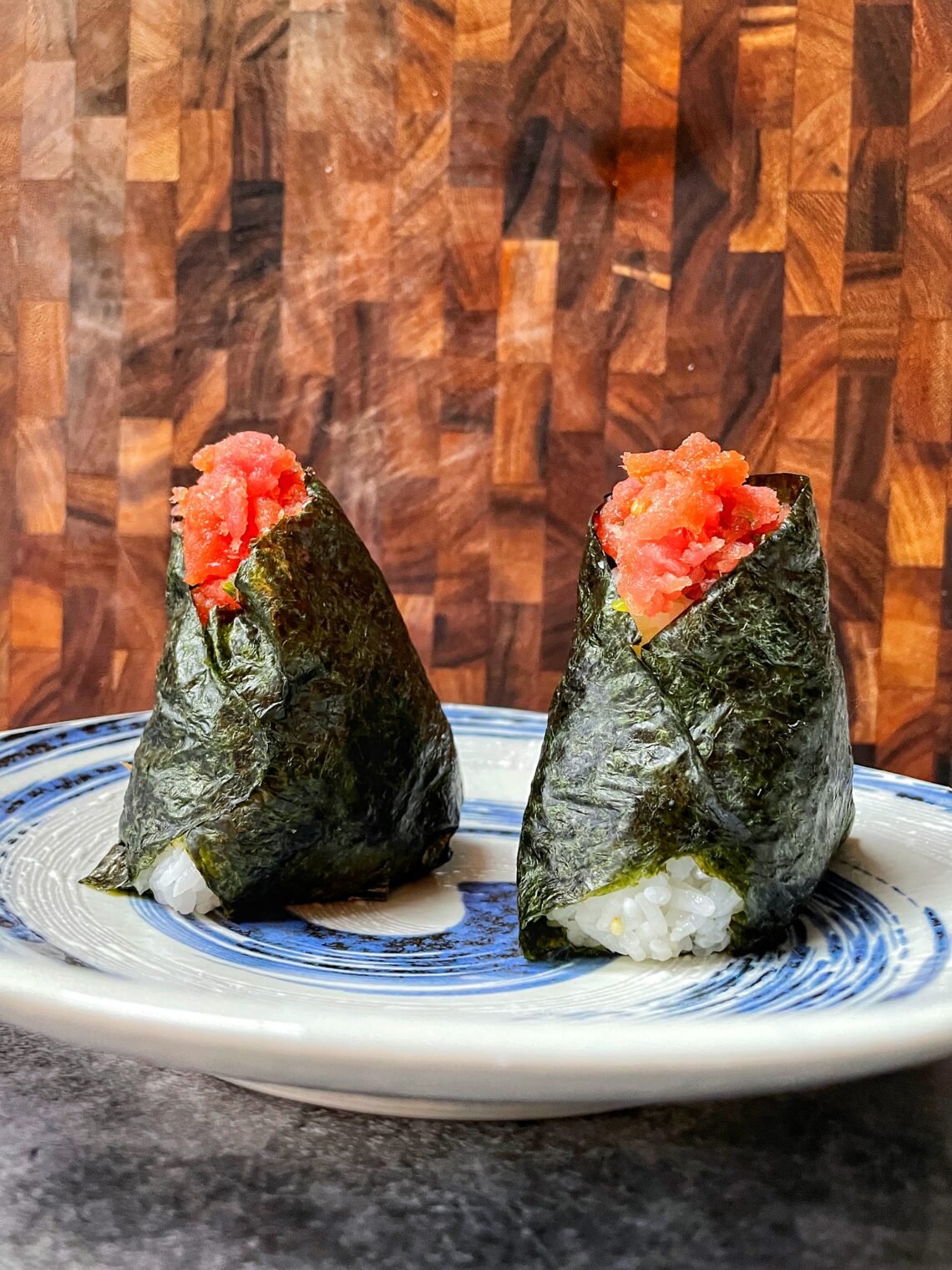 Negitoro Rice Negitoro Onigiri (Minced Tuna & Spring Onion Rice Ball): Inspired by ...